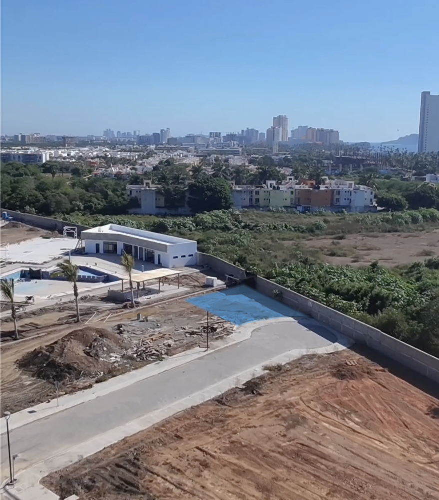 Terreno en venta en Bahía marina en Playa Cerritos Mazatlán
