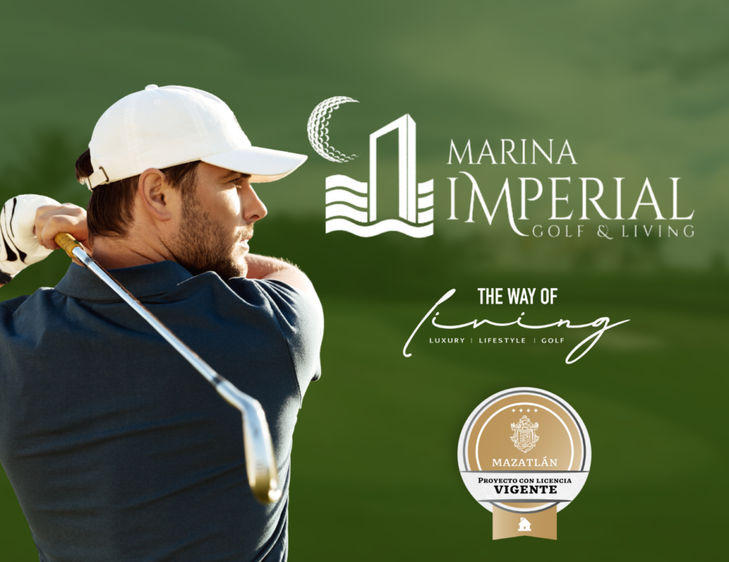 Marina imperial Campo de Golf Mazatlán Departamentos en Preventa Sinaloa